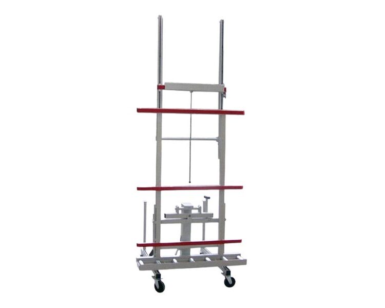 Chariot de manipulation et de mise en bois de vantaux de portes pour menuiserie industrielle – RU‑TKE