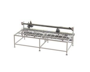 UDO edge trimmer for machining PVC profiles in industrial joinery