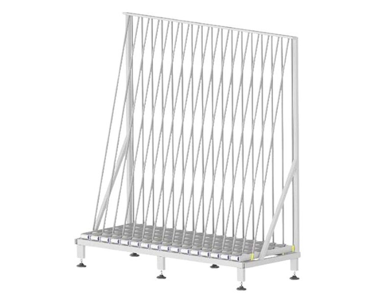 Dosseret de stockage de cadres pour menuiserie industrielle – RU‑FP