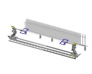 Machines for the logistics of aluminum, wood or PVC parts in industrial joinery
