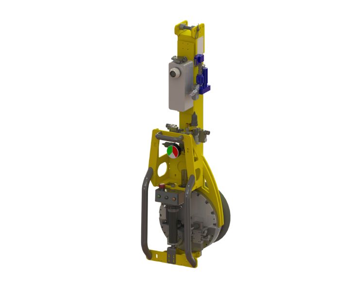 Palonnier mono ventouse pour la manutention de menuiseries industrielles