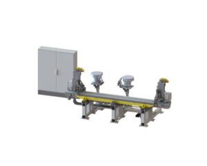 Machine FVC de pose automatique de clips pour menuiserie bois