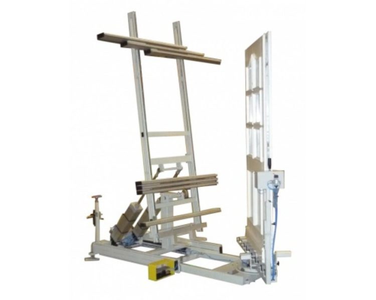 Poste de montage pour vantaux de portes avec retournement vertical – RU‑TMK‑W