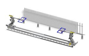 Flat storage unit for sashes, glazing and panels at the end of an industrial joinery line – LSCH