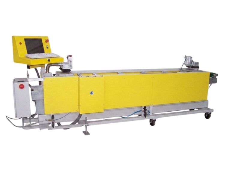 double-headed chainsaw for cutting glazing bead ru-gls-p Double-headed chainsaw for cutting glazing beads - RU-GLS-P
