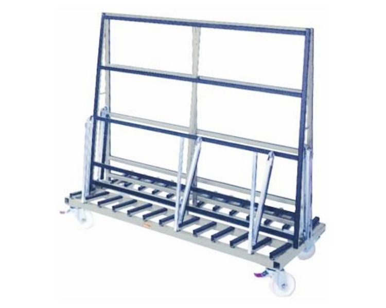 double-sided glazing transport trolley - ru-gw Glass transport trolley, double-sided - RU-GW