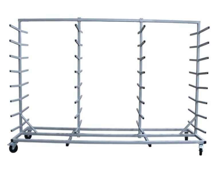 adjustable arm profile trolley ru-lgt4000 Trolley for long profiles, adjustable arms - RU-LGT-4000