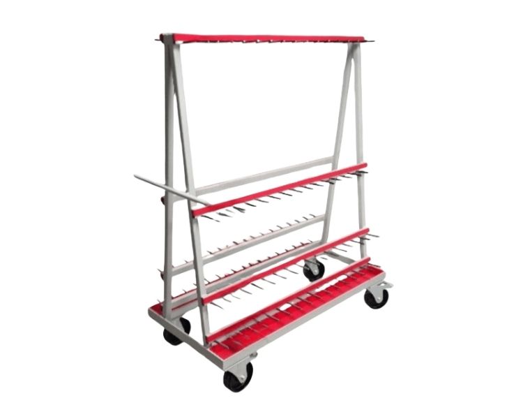 trolley-double-face-profiles-parcloses-ru-pw2sg Double-sided trolley for glazing bead profiles - RU-PW2SG