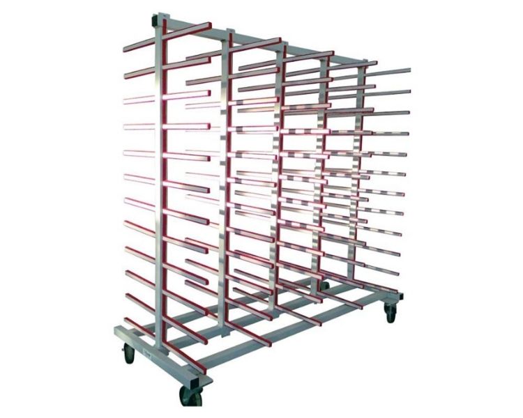 trolley-fixed-adjustable-combs-ru-pwd Trolley with fixed or adjustable combs for profiles and parts - RU-PWD