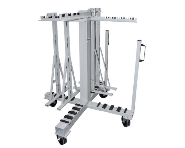 trolley-storage-transport-crutches-for-ru-rsg-ru-sstw Storage and transport trolley for crutches RU-RSG - RU-SSTW